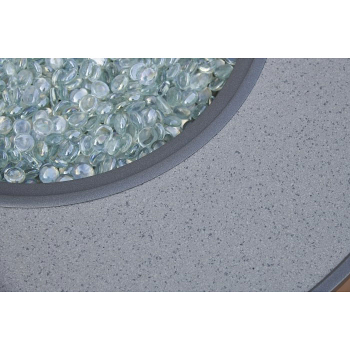 Grey Stonefire Gas Fire Pit Table by Outdoor Great Room - Image 2